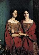 unknow artist The Artist-s Sisters France oil painting artist